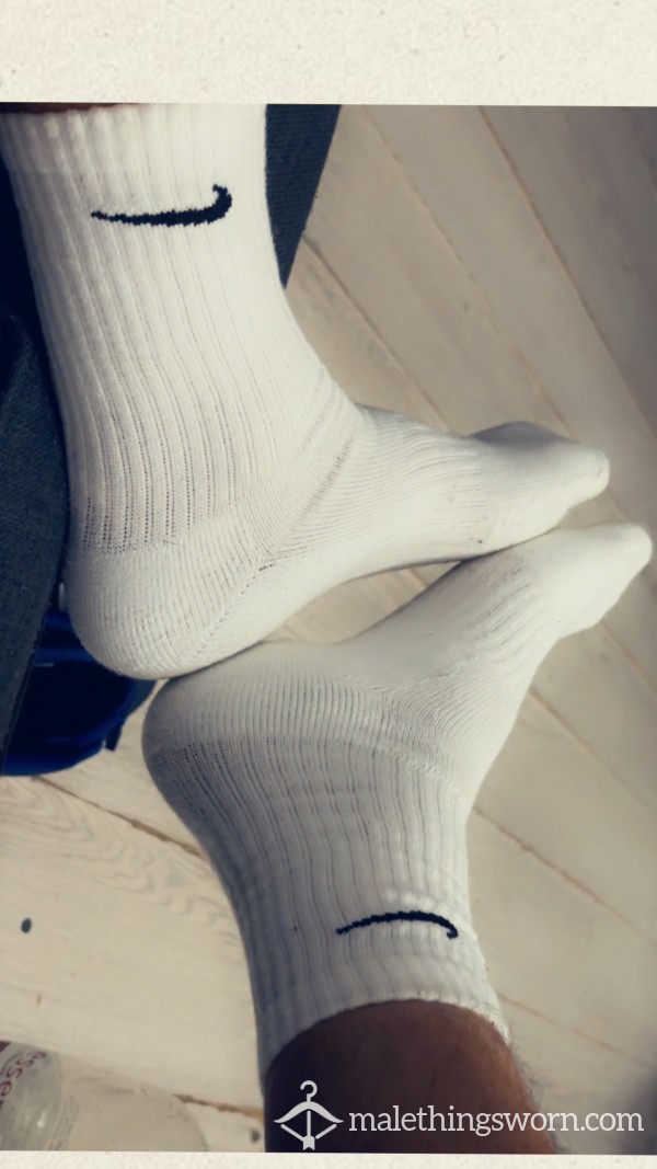 Nike White Socks