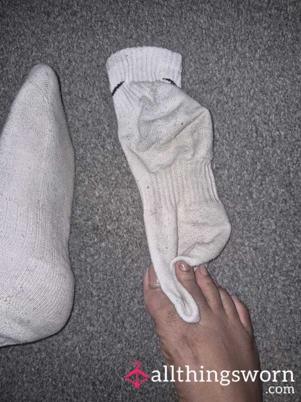 Nike White Socks