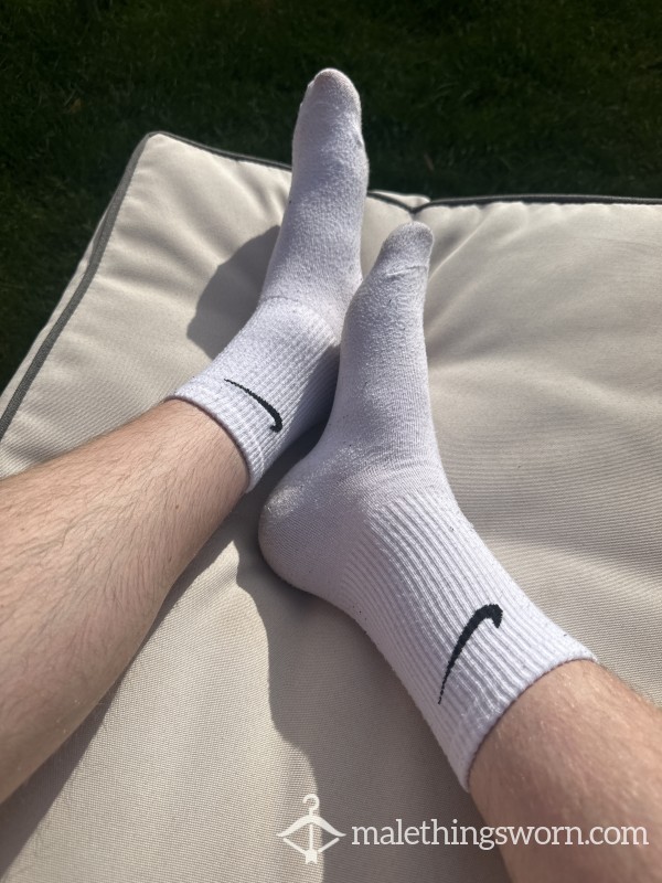 Nike White Socks