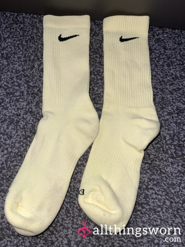 Nike Yellow Socks