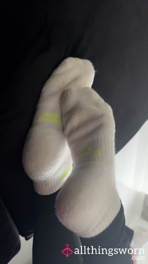 Nike Yellow Tick Dri-fit Socks
