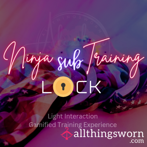 Ninja Sub Training Lock Games (no Chastity Required) With Alexibun