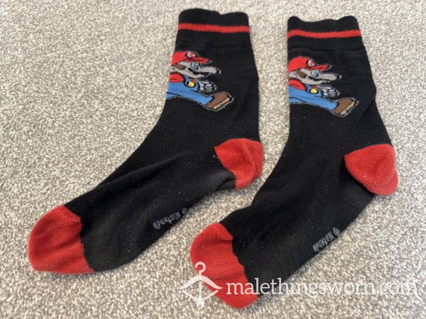 Nintendo Mario Socks