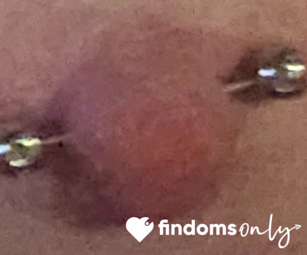 Nipple Rings. Fresh Out Of The Shower