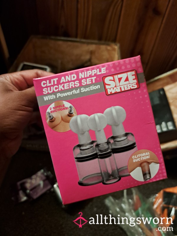 Nipple/clit Sucker Set
