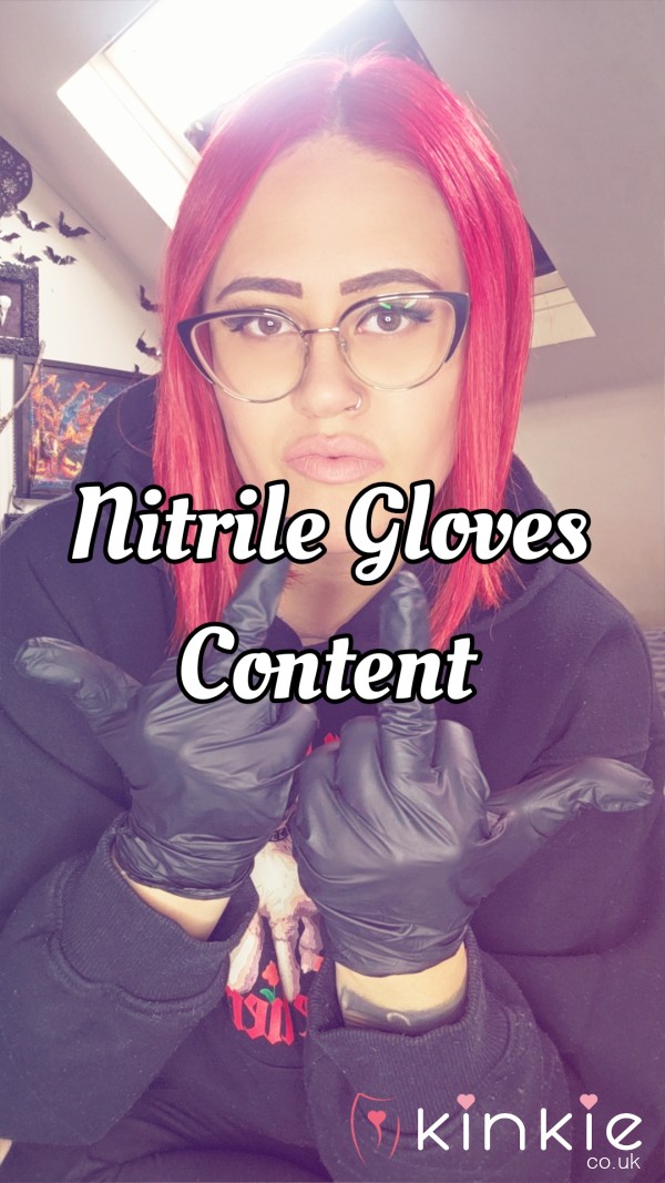 Nitrile Gloves Custom Content 🧤