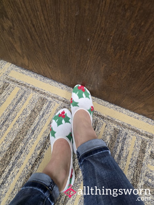 No-show Christmas Socks