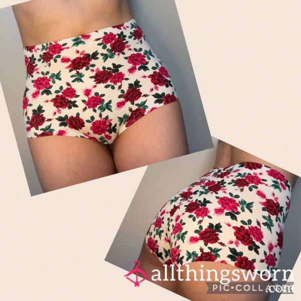 No Show Flor*l Brief