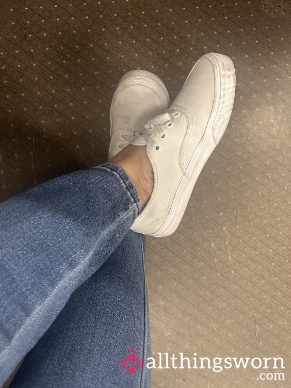 🔥No Socks Vans  Sweaty, Warm & Fully Broken In 🦶🏽