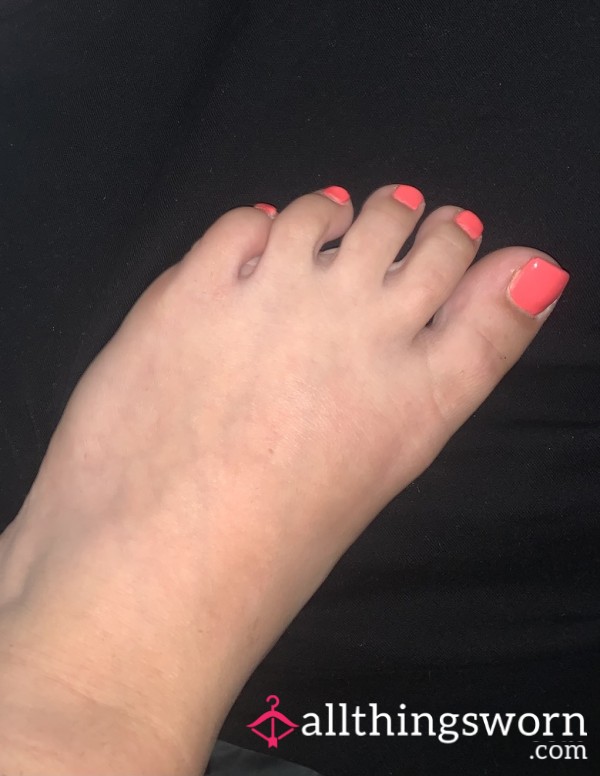 None Painted Toe Nail Clippings