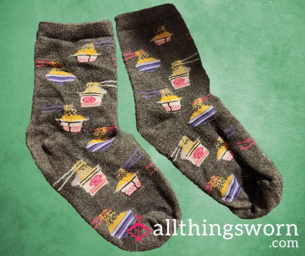 Noodle Nights – Ramen Lover’s Crew Socks