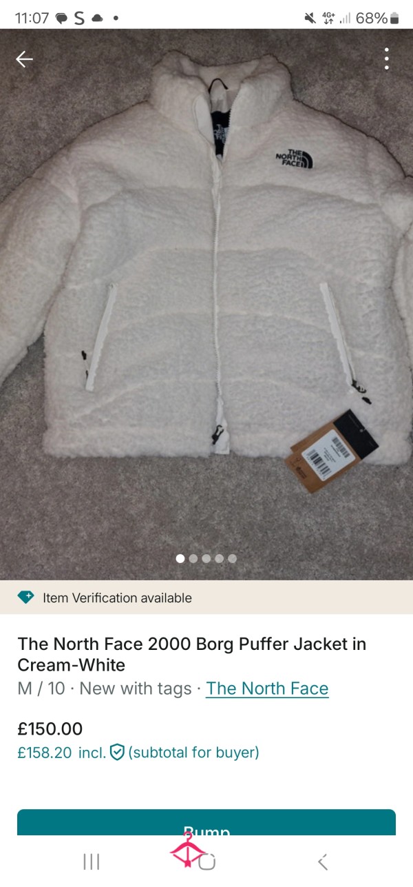 North Face Puffer Jacket