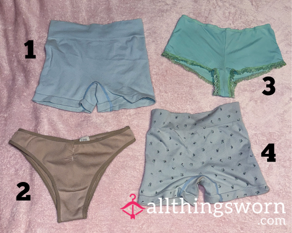 “Not Feeling Well” Panties – Choose Your Pair $40