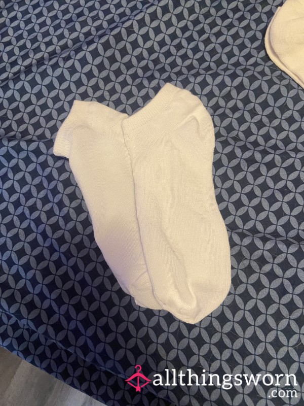 Nova’s White Ankle Socks