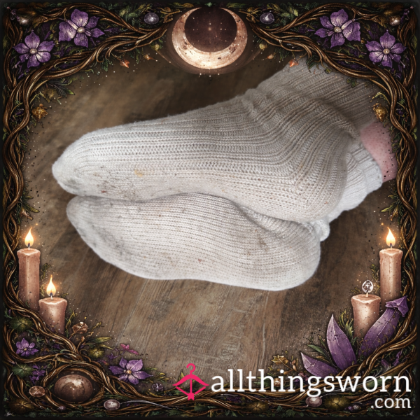 Nude Cotton Cosy Socks ~ 2 Days Wear
