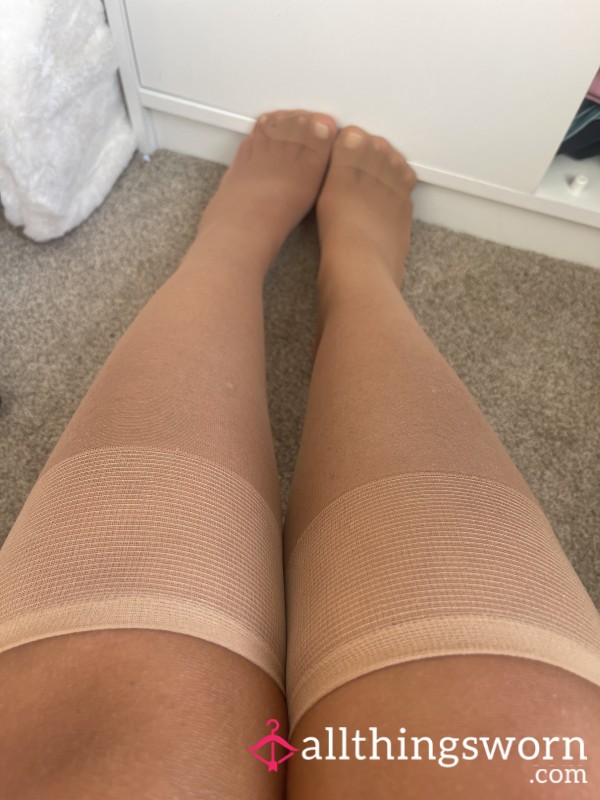 Nude Denier 10 S**y Stockings