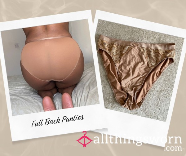 Nude Full Back Panties