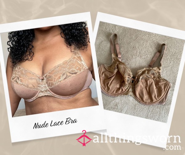Nude Lace Bra
