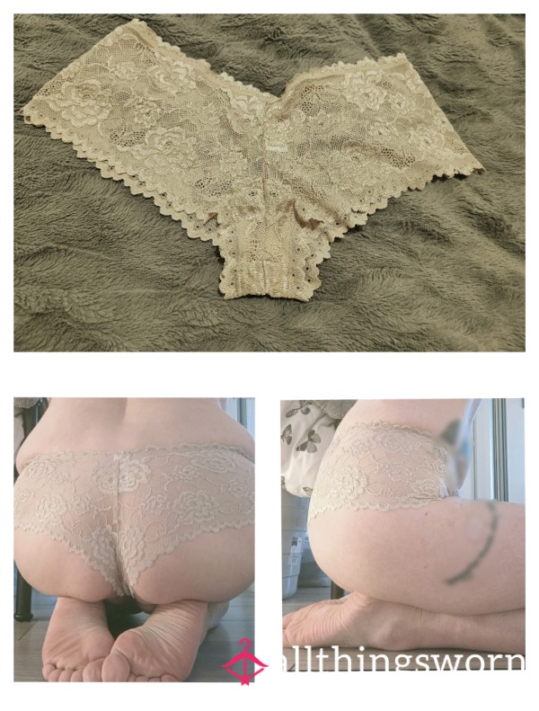 Nude Lacey Panties