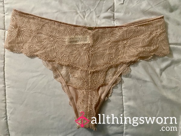 Nude Lacy Panties