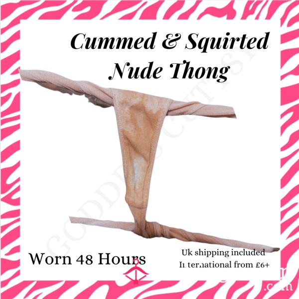 Nude M*sturb*ted & Squirted In Thong