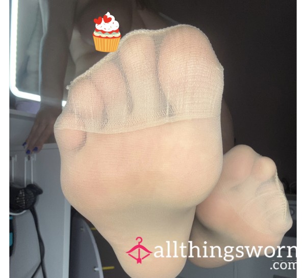 Nude Nylon Socks For My Sock Sl*ts 💦