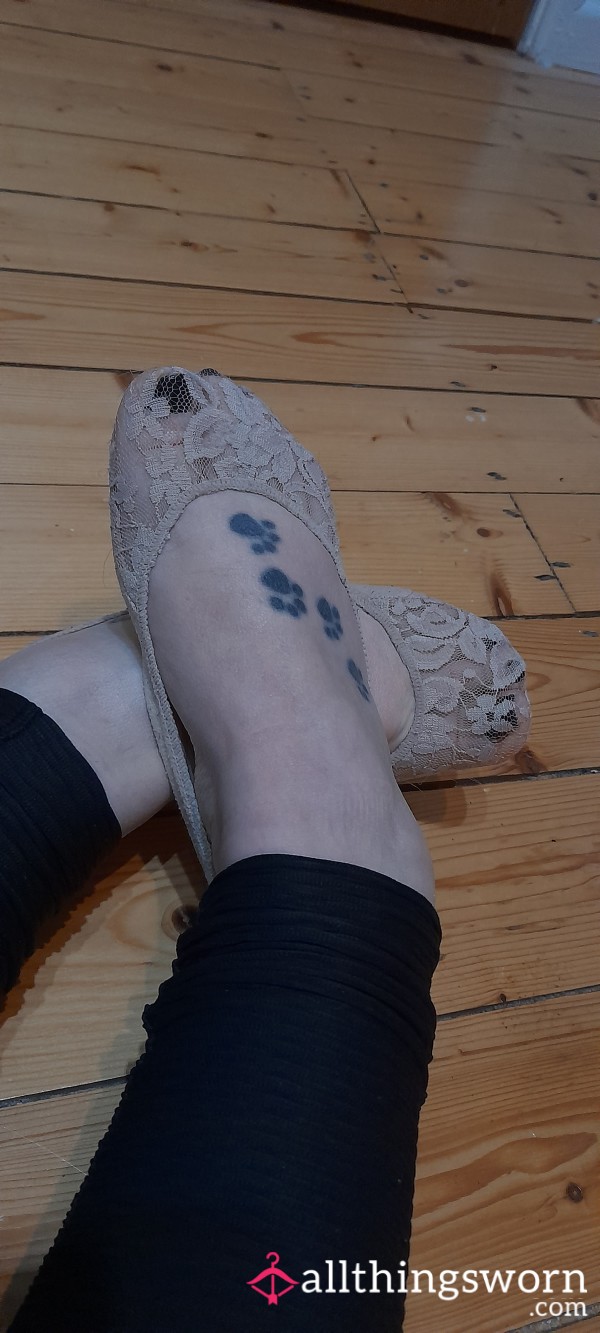 Nude P**p Toe Socks