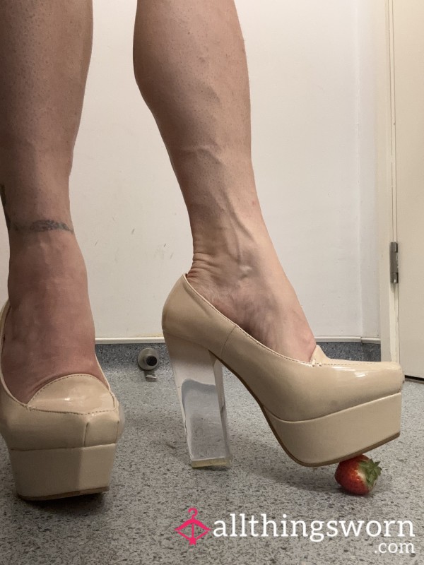 👠Nude Pleaser Heels