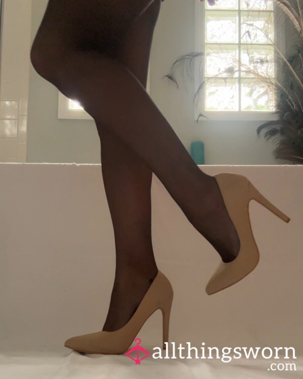 Nude Pointed Tip Stiletto