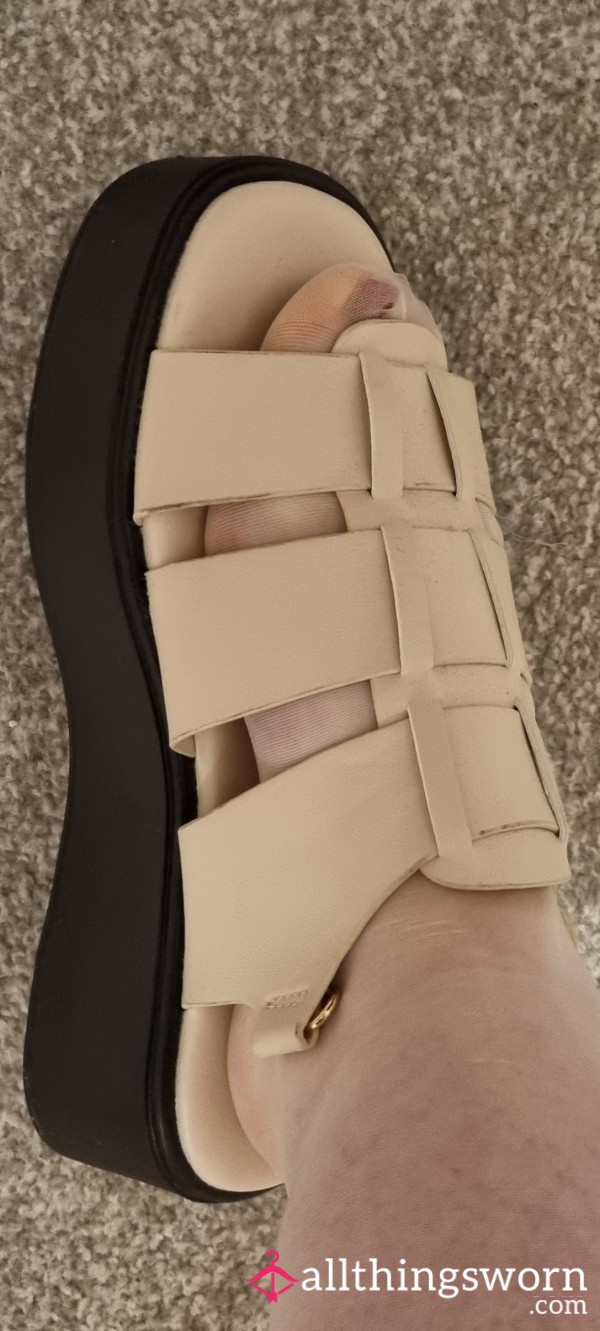 Nude Sandals