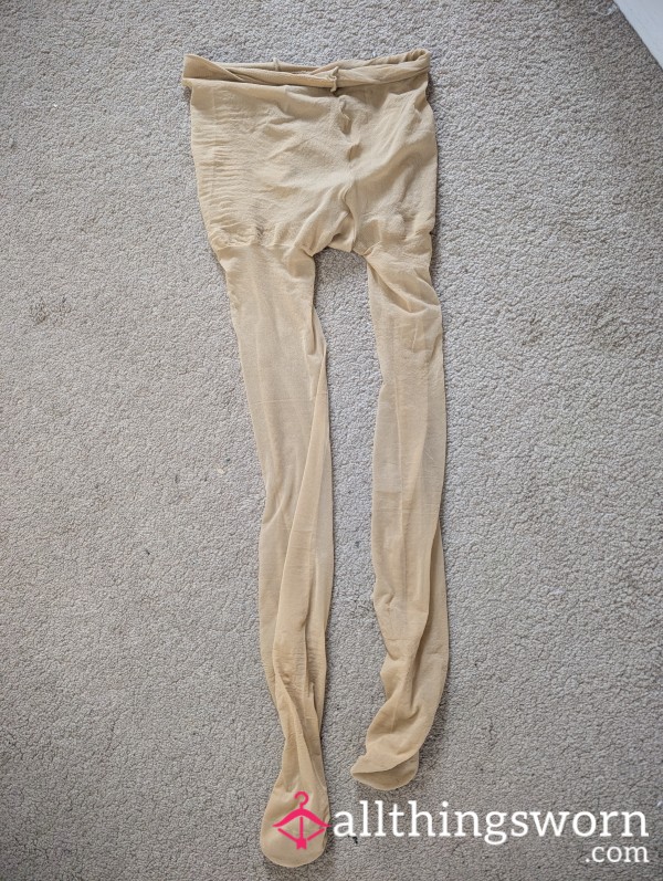 Nude Sheer Pantyhose Tights