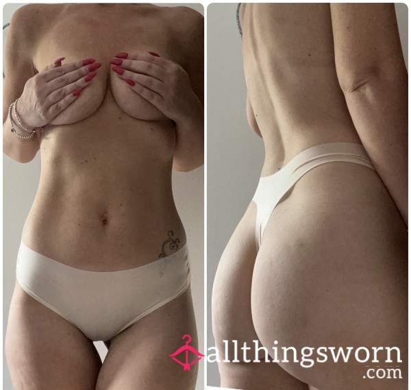 Nude Sheer Thong