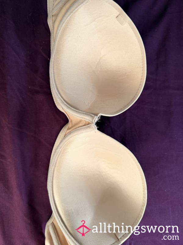 Nude Strapless Bra