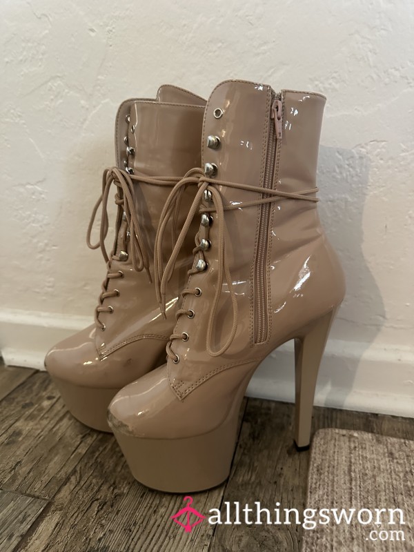 Nude Stripper Heal Boots