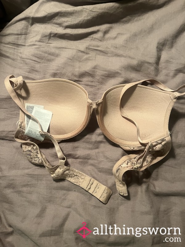Nude Worn Bra