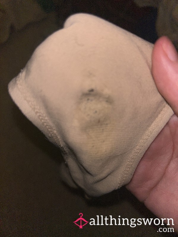 Nude Worn Panties