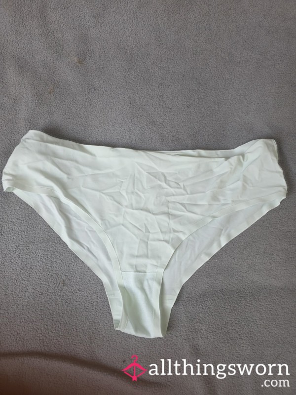 Nurse_Eden Worn Mint Seamless High Waist Panties