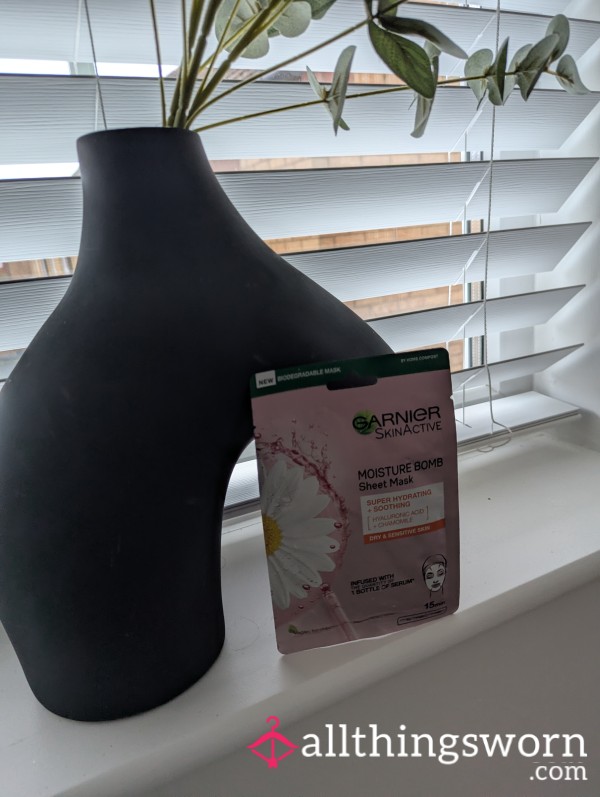 Nurse / MILF Used Face Mask