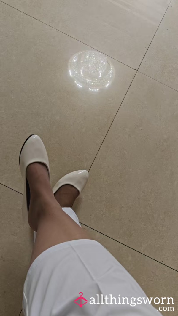 Nurse Used Pantyhose Tights Formore Than One Days