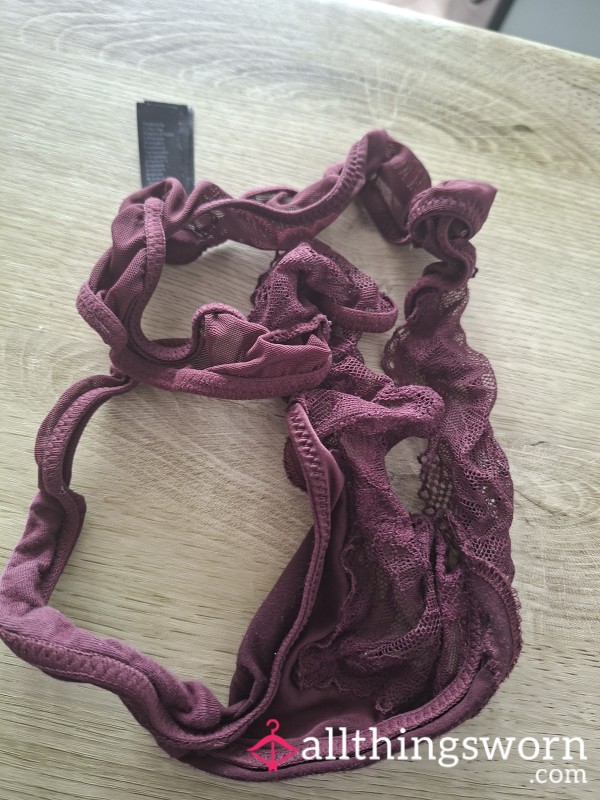 Nursed Used Thongs