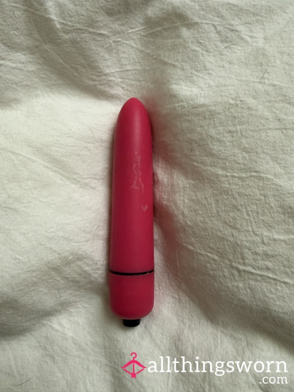 Nurse's Secret Pink Bullet Vibrator - Soaked In 12-Hour Goddess Nectar