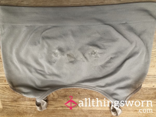 Nursing Bra With Breast Milk Stains