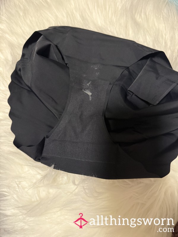 Nursing Shift Worn Black Lace Panties Goddess Sweat And Musk