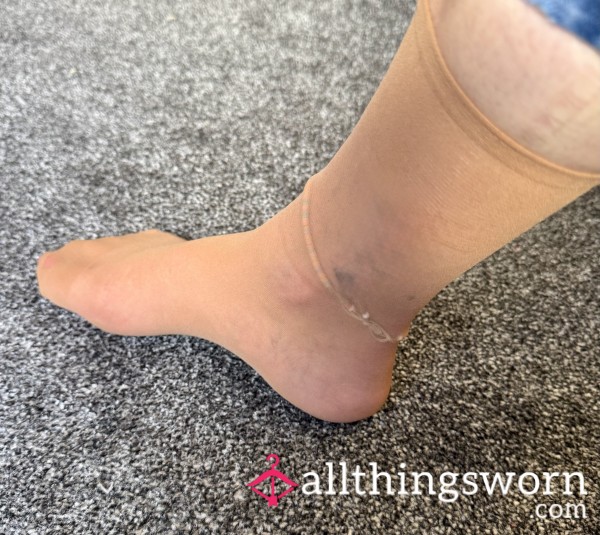 Nylon Ankle Socks 10 Denier