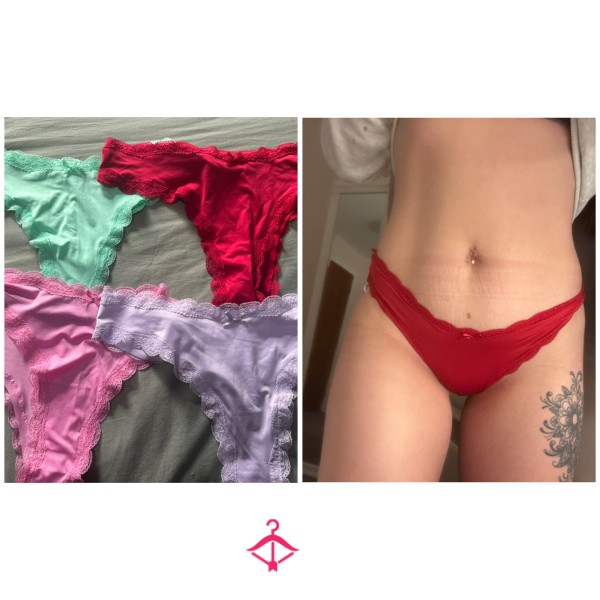 Nylon Bikini Style Panties -24 Hour Wear- Free Postage