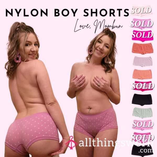 Nylon Boy Shorts
