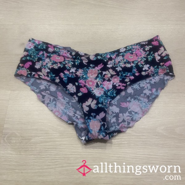 Nylon Flor*l Cheekies