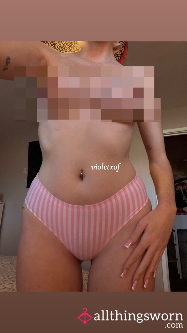 Nylon Full Brief Stripes