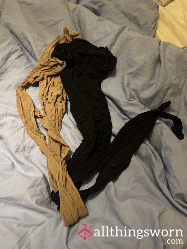 Nylon Pantyhose X2