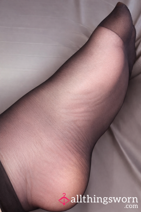 Nylon Pop Socks Worn For 24hrs